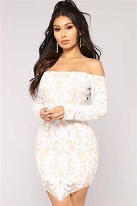 Image result for Fashion Nova White Formal Dress