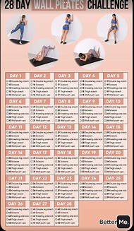 Image result for Beautiful World 28 Day Wall Pilates Challenge