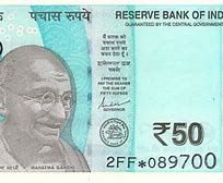 Image result for Fifty Rupees Note