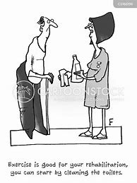 Image result for Rehab Cartoon