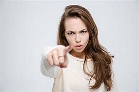 Image result for Angry Person Pointing