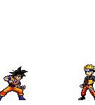 Image result for Dragon Ball Z vs Naruto Art Pictures