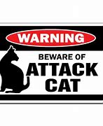 Image result for Cat Warning Signs