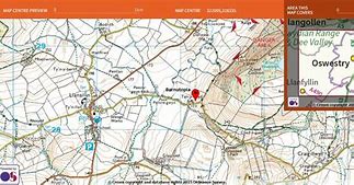 Image result for Powys OS Map