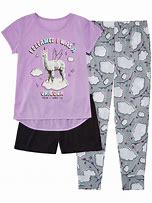 Image result for Girls Unicorn Pajamas