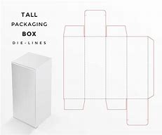 Image result for Dieline Template Packaging Box