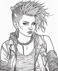Image result for 80s Punk Girl