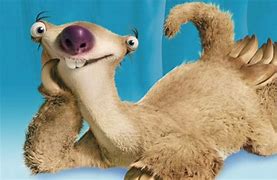 Image result for Sid Sloth Smiling