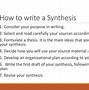 Image result for Synthesize RRL Example
