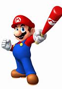 Image result for Toad with Baseball Bat Mario