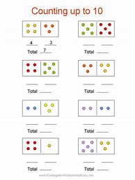 Image result for Domino Worksheets for Kindergarten