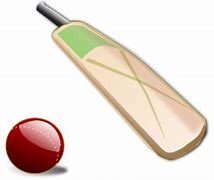 Image result for Cartoon Cricket Bat Ball and Wickets