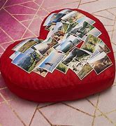 Image result for Personalized Heart Shaped Pillows