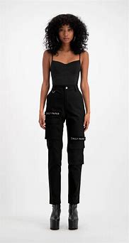 Image result for Women's Cargo Pants Outfits