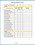 Image result for Preventive Maintenance Template Free