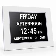 Image result for Digital Calendar Day Clock