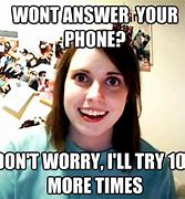 Image result for Answering Calls Meme