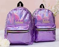 Image result for Purple Glitter Backpack Unicorn Justice M