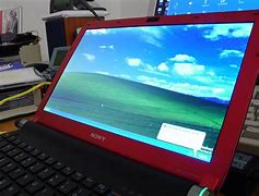 Image result for Sony Vaio Laptop Red