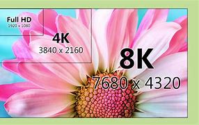 Image result for 4K vs 8K Resolution
