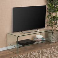 Image result for All Glass TV Stand