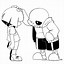Image result for Frisk and Chara Anime