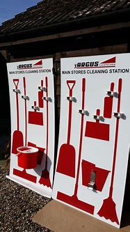 Image result for Shadow Board for Cleaning Tools