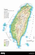 Image result for Taiwan Physical Map