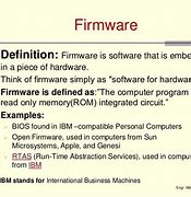 Image result for Examples of Firmware