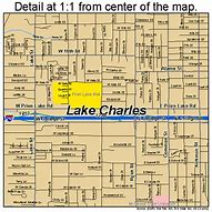 Image result for Lake Charles LA Street Map