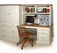 Image result for Desk Armoire Combination