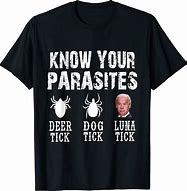 Image result for Know Your Parasites Shirt