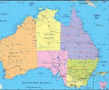 Image result for Australia Political Map Printable