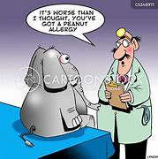 Image result for Peanut Allergy Cartoon