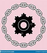 Image result for Sprocket Chain Vector