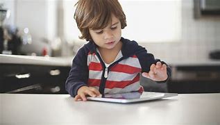 Image result for Child Using iPad