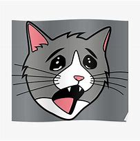 Image result for Screeching Cat Meme