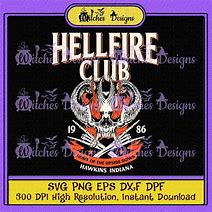 Image result for Hellfire Club Hawkins Printable