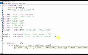 Image result for Calculator Code Wit Pyhton Sample