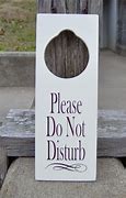 Image result for Do Not Disturb Sign