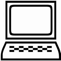 Image result for White Silhouette Computer