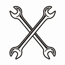 Image result for Crossed Wrench Clip Art