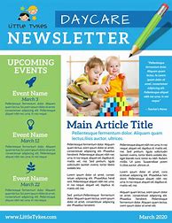Image result for Child Care Parent Newsletter Templete