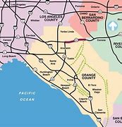 Image result for Southern California County Map