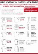 Image result for Font Size for T-Shirt Printing