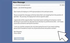 Image result for Resignation Letter Email Subject