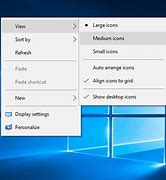 Image result for How to Change Icon Size in Windows 10