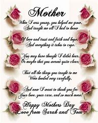 Image result for Mother's Day Poems Spiritual