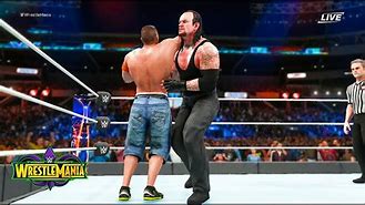 Image result for Undertaker vs John Cena WrestleMania 34 Full
