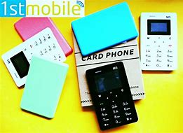 Image result for Credit Card Sized Phone